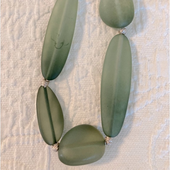 Chico’s Kenya Sage Necklace - Picture 1 of 5